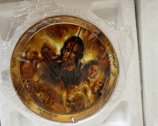 The Return of the King Lord of the Rings Plate $15.00