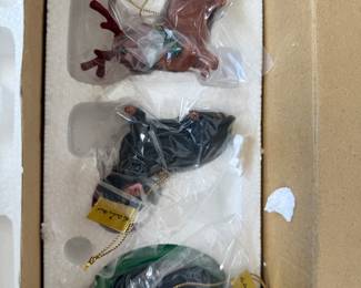 #2 Danbury Mint Dachshund Ornament Set $15.00