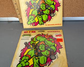 2 TMNT Stickers $10.00