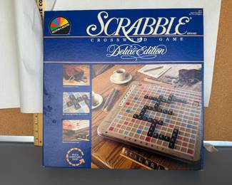 Scrabble Deluxe Edition $8.00