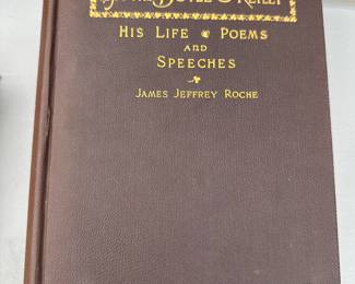 John Boyle O'Reilly His Life Poems and Speeches $12.00
