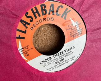 Dawn Knock Three Times 45 Record $2.00