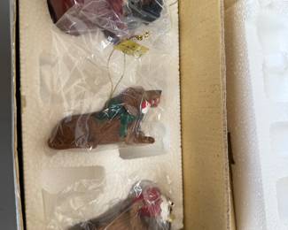 Danbury Mint Dachshund Ornament Set $15.00