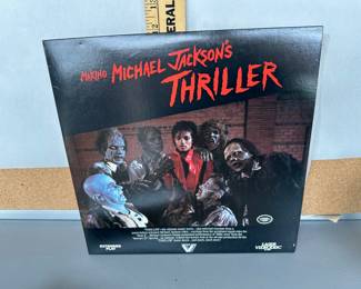 Michael Jackson's Making of Thriller Laserdisc $6.00