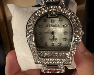 Strada Horseshoe Red Band Watch $12.00