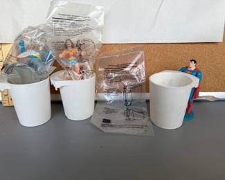 4 Robert Dumars Burger King Super Hero Cups $22.00