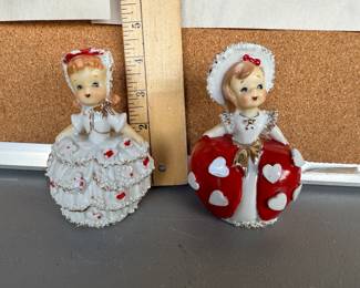 2 Lefton Valentine Bells $45.00