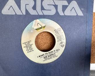 Air Supply 45 Record $2.00