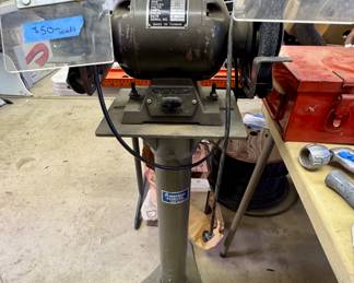 Grinder with stand