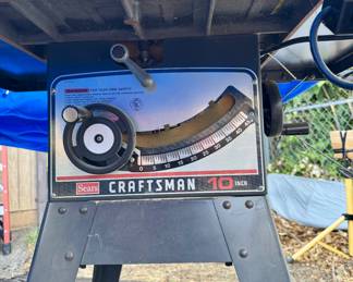 Craftsman 10-in table saw