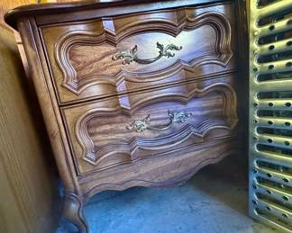 French provincial nightstand