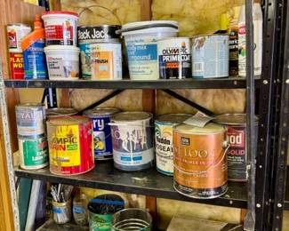 Paint, shop chemicals and more 