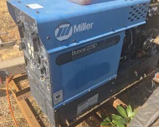 Miller 8000W welder on trailer