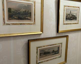 Set of 3 framed prints