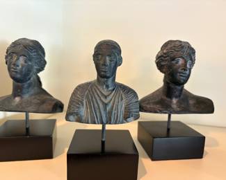 Stone busts