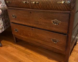 Tiger Oak Chest