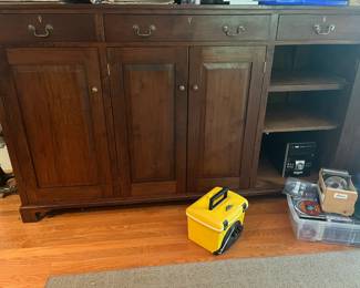 Custom Media Cabinet
