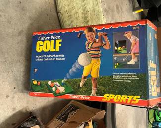 Fisher Price golf set