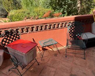 Metal Patio Set