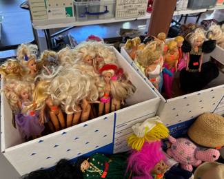 A Barbie party in a box or two, and Ken is in their too