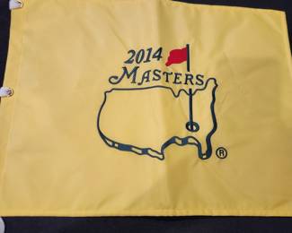 2014 Masters Pin Flag