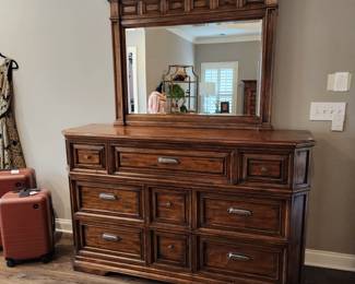 Dresser and Mirror