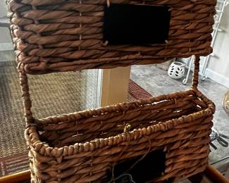 Various baskets