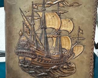 Lg leather cover / ship