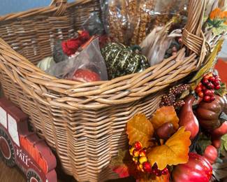 Fall Decor Basket