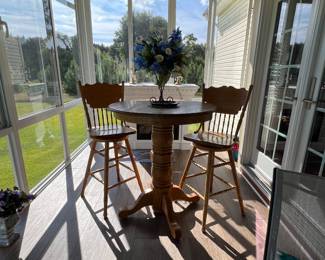 High Top Table & 2 Stools