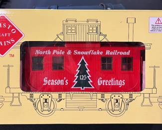 Aristo Crafts Bobber Caboose - Christmas
