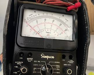 Simpson 260 Multimeter 1000V,