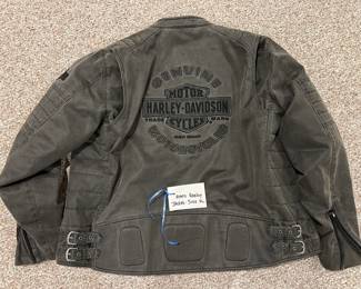 Man’s Genuine Motorcycle Clothes Harley Jacket (Size XL),