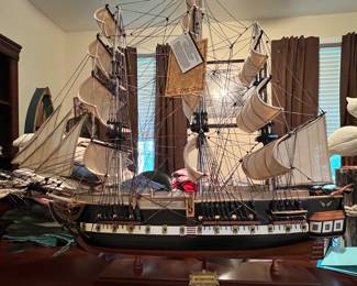 USS Constitution Tall Ship Model