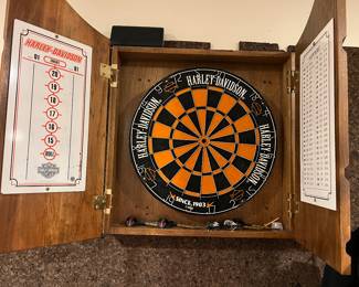 Harley Dart Board