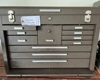 KENNEDY 11 Drawer Tool Chest Box w/Key (3),
