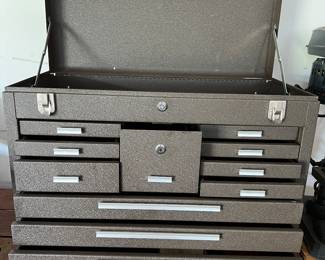 KENNEDY 11 Drawer Tool Chest Box w/Key (3),