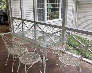 Salterini Wrought Iron set, wrought Iron  set