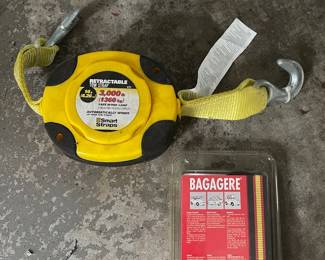 Bagagere and strap