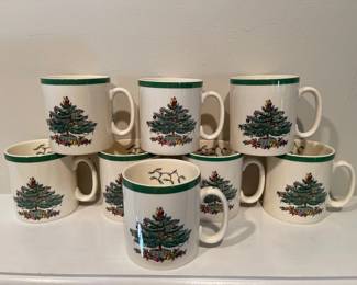 Spode Christmas Mugs