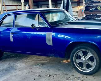 1966 Chevelle Malibu 2 Door Post 