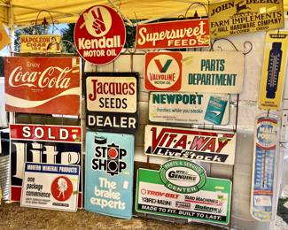 ORIGINAL ADVERTISING SIGNS