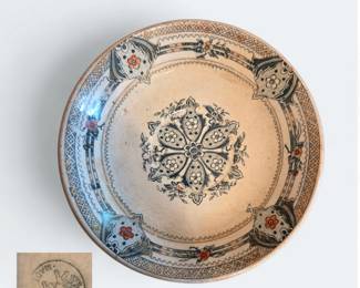 Antique Tettau Bavaria Plate Made in Germany