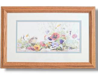 Marilyn Simandle Flowers and Birds Print