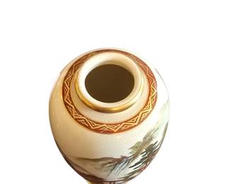 Japanese Satsuma-Style Vase