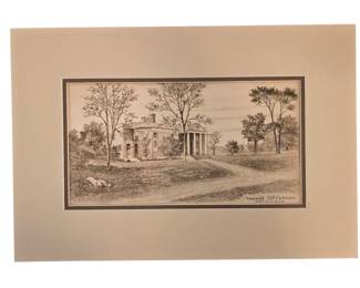 1909 Monticello Print