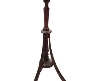 Antique Wooden Candle Stand