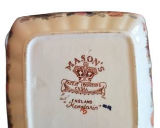 Mason's "Mandarin" Ironstone China Dish