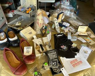 High end women’s shoes and jewelry