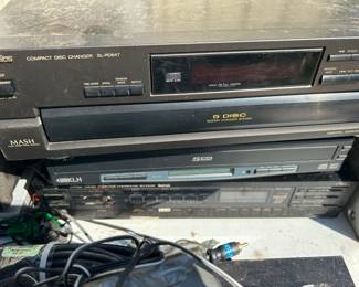 Yes, even more stereo equipment